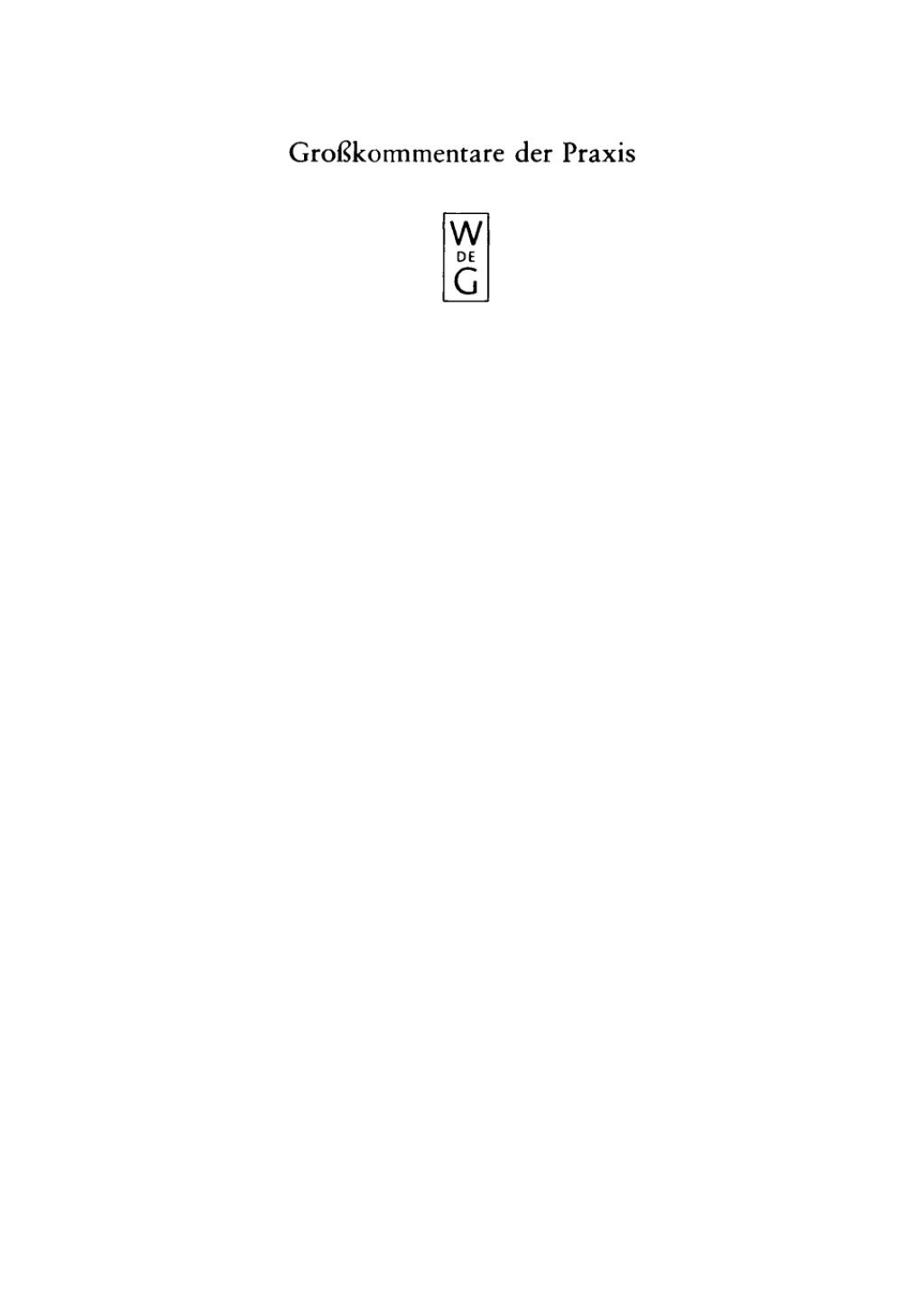 Allgemeine Einleitung; Â§Â§ 1â€“34 8th Edition â€“ PDF/EPUB Version Downloadable