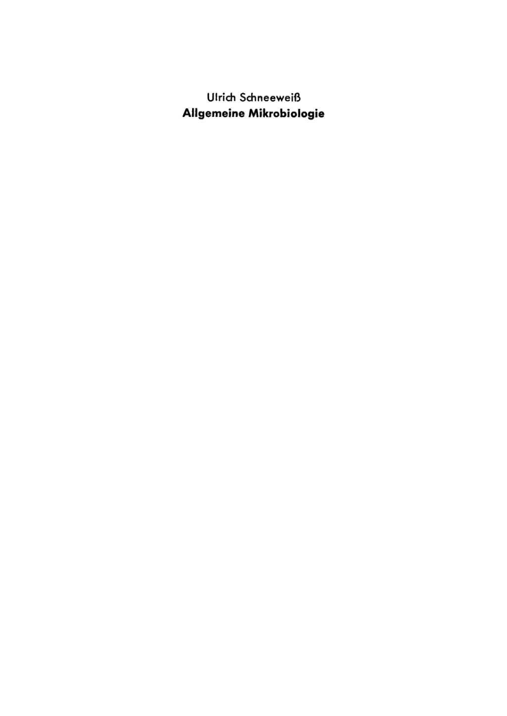 Allgemeine Mikrobiologie LeitsÃ¤tze fÃ¼r Studierende und Ã„rzte 1st Edition â€“ PDF/EPUB Version Downloadable