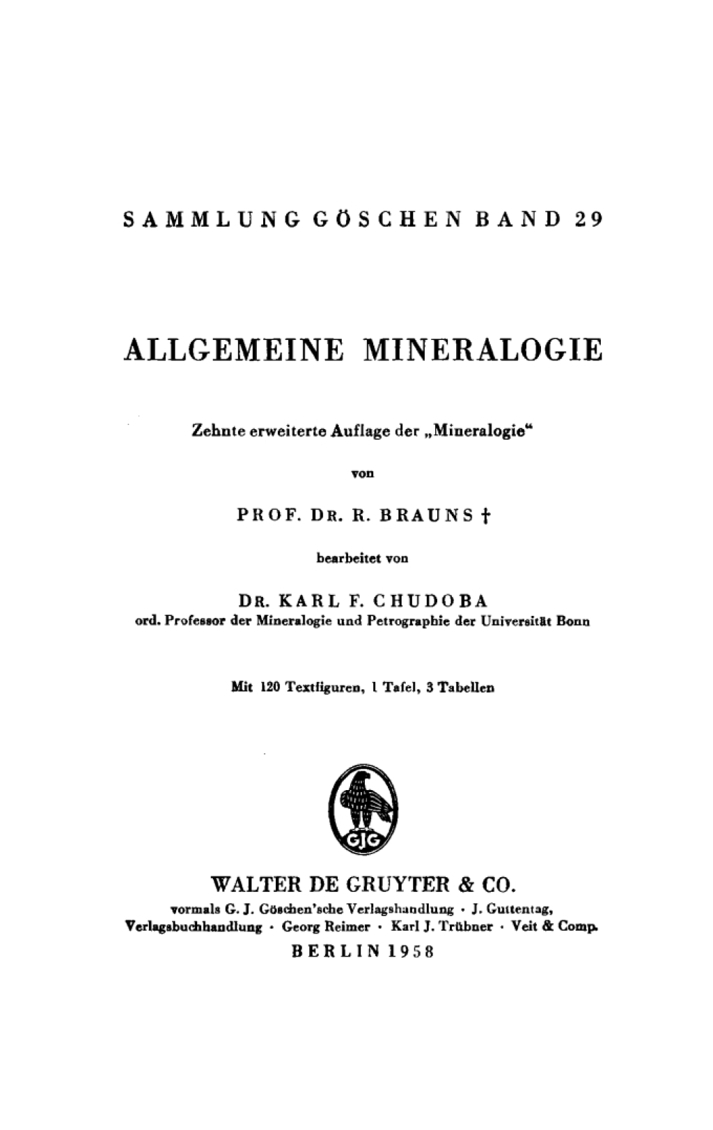 Allgemeine Mineralogie 10th Edition â€“ PDF/EPUB Version Downloadable