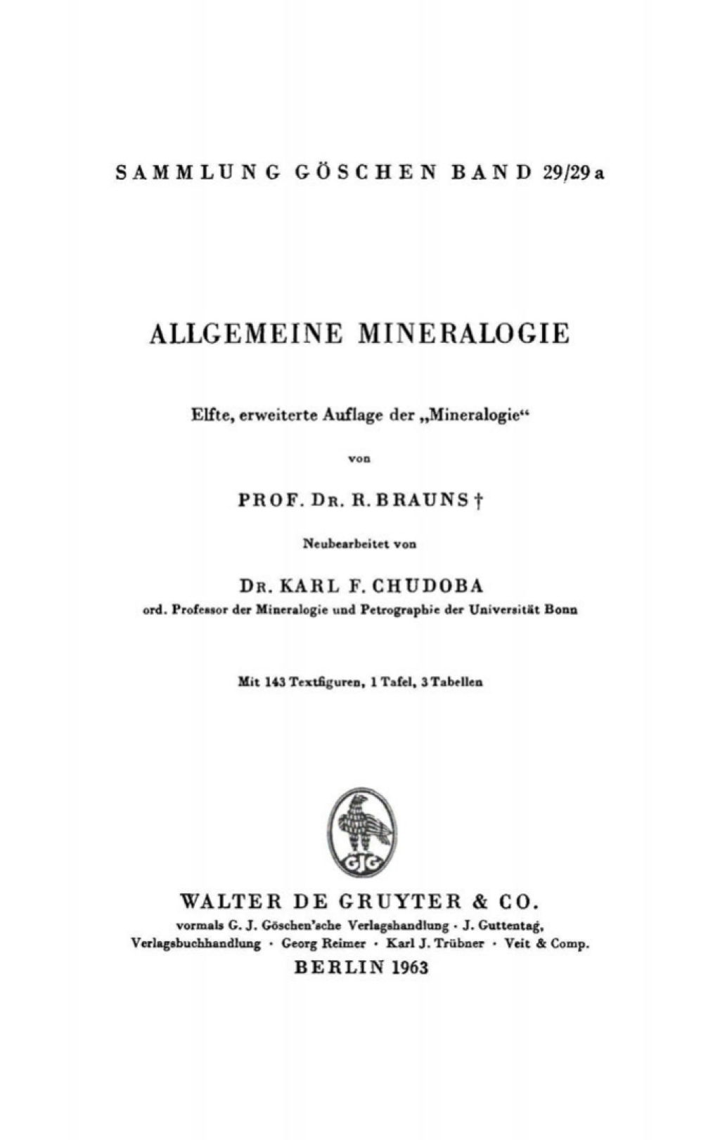 Allgemeine Mineralogie 11th Edition â€“ PDF/EPUB Version Downloadable