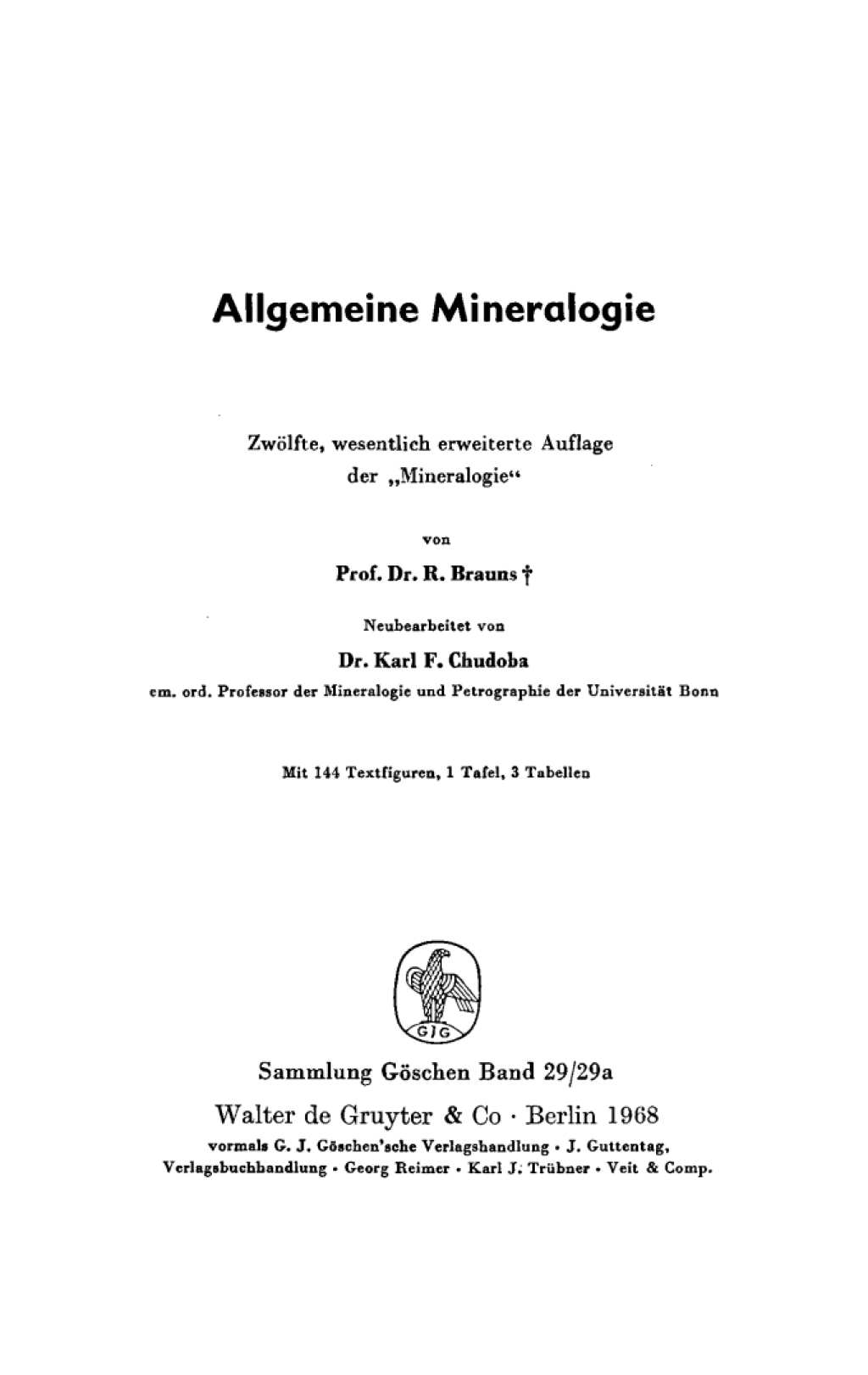 Allgemeine Mineralogie 12th Edition â€“ PDF/EPUB Version Downloadable