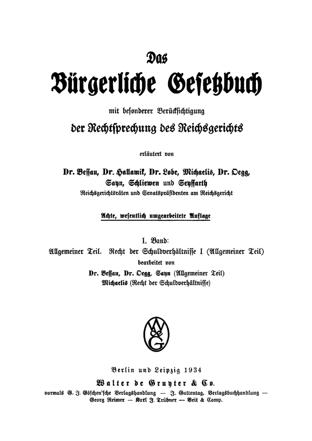 Allgemeiner Teil. Recht der SchuldverhÃ¤ltnisse I (Allgemeiner Teil) 8th Edition â€“ PDF/EPUB Version Downloadable