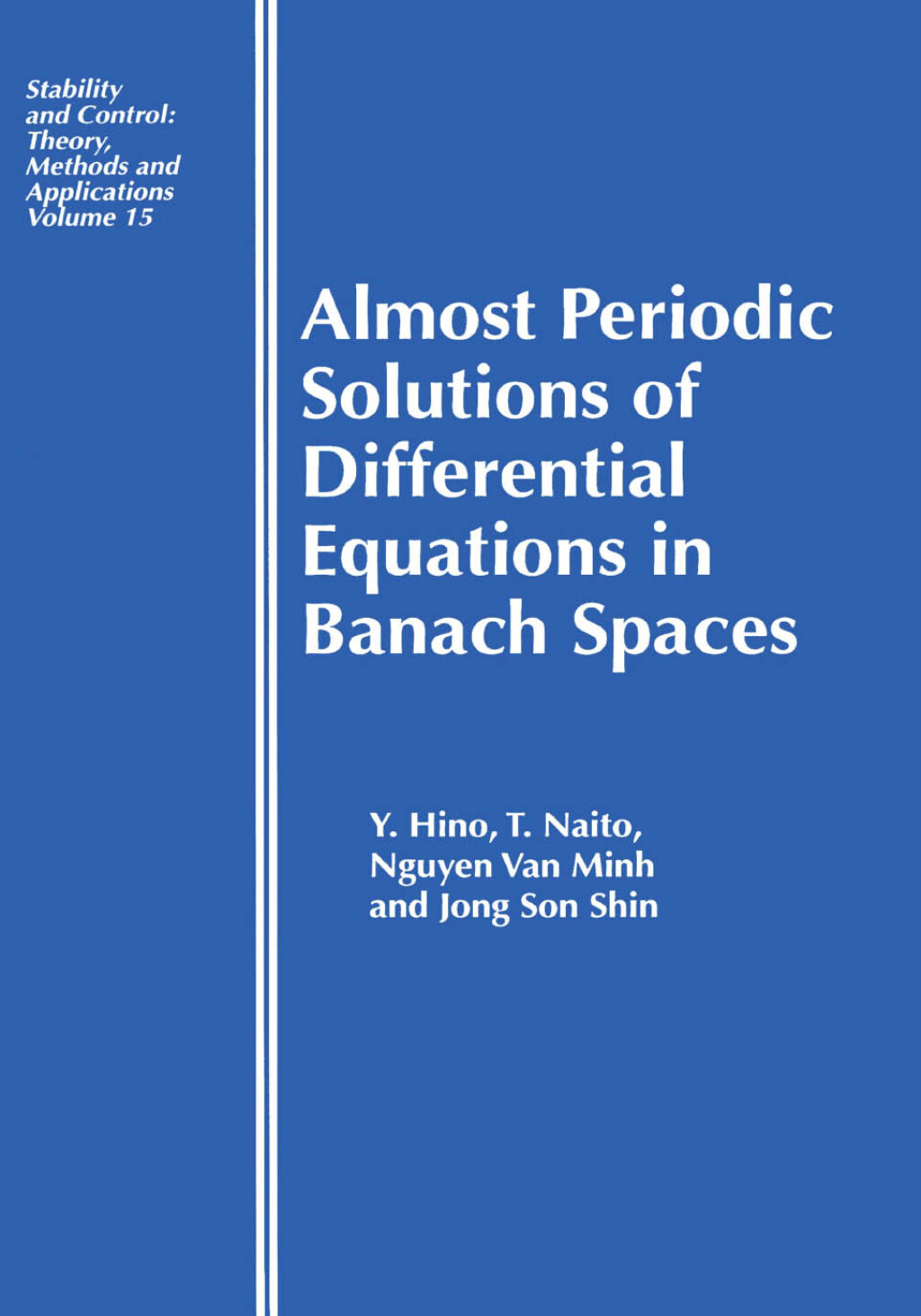 Almost Periodic Solutions of Differential Equations in Banach Spaces 1st Edition â€“ PDF/EPUB Version Downloadable