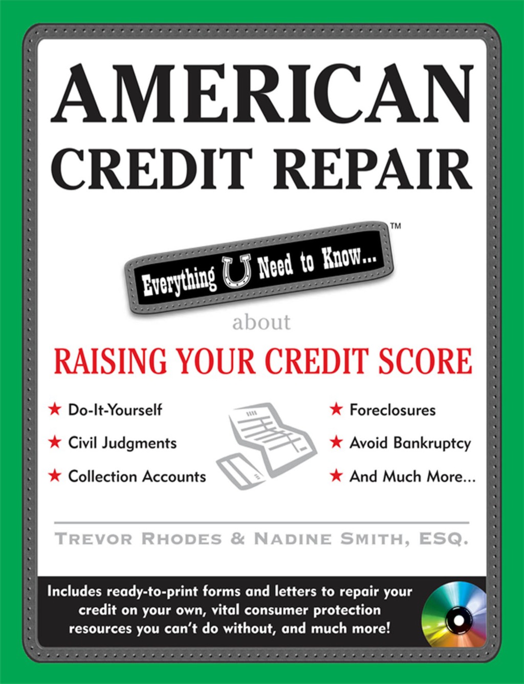 American Credit Repair: Everything U Need to Know About Raising Your Credit Score 1st Edition - (PDF/EPUB Version)