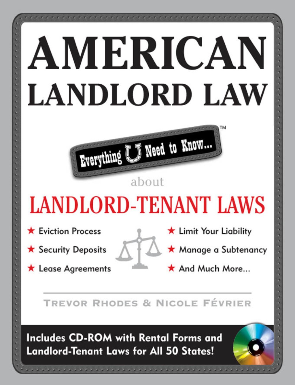 American Landlord Law: Everything U Need to Know About Landlord-Tenant Laws 1st Edition - (PDF/EPUB Version)