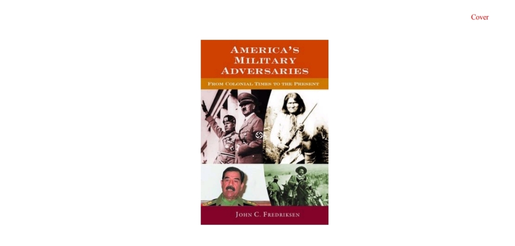 America's Military Adversaries From Colonial Times to the Present 1st Edition â€“ PDF/EPUB Version Downloadable