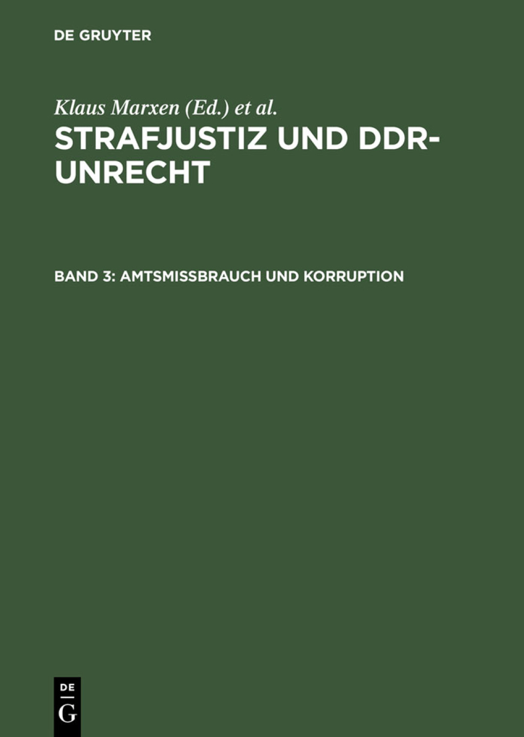 Amtsmissbrauch und Korruption 1st Edition â€“ PDF/EPUB Version Downloadable