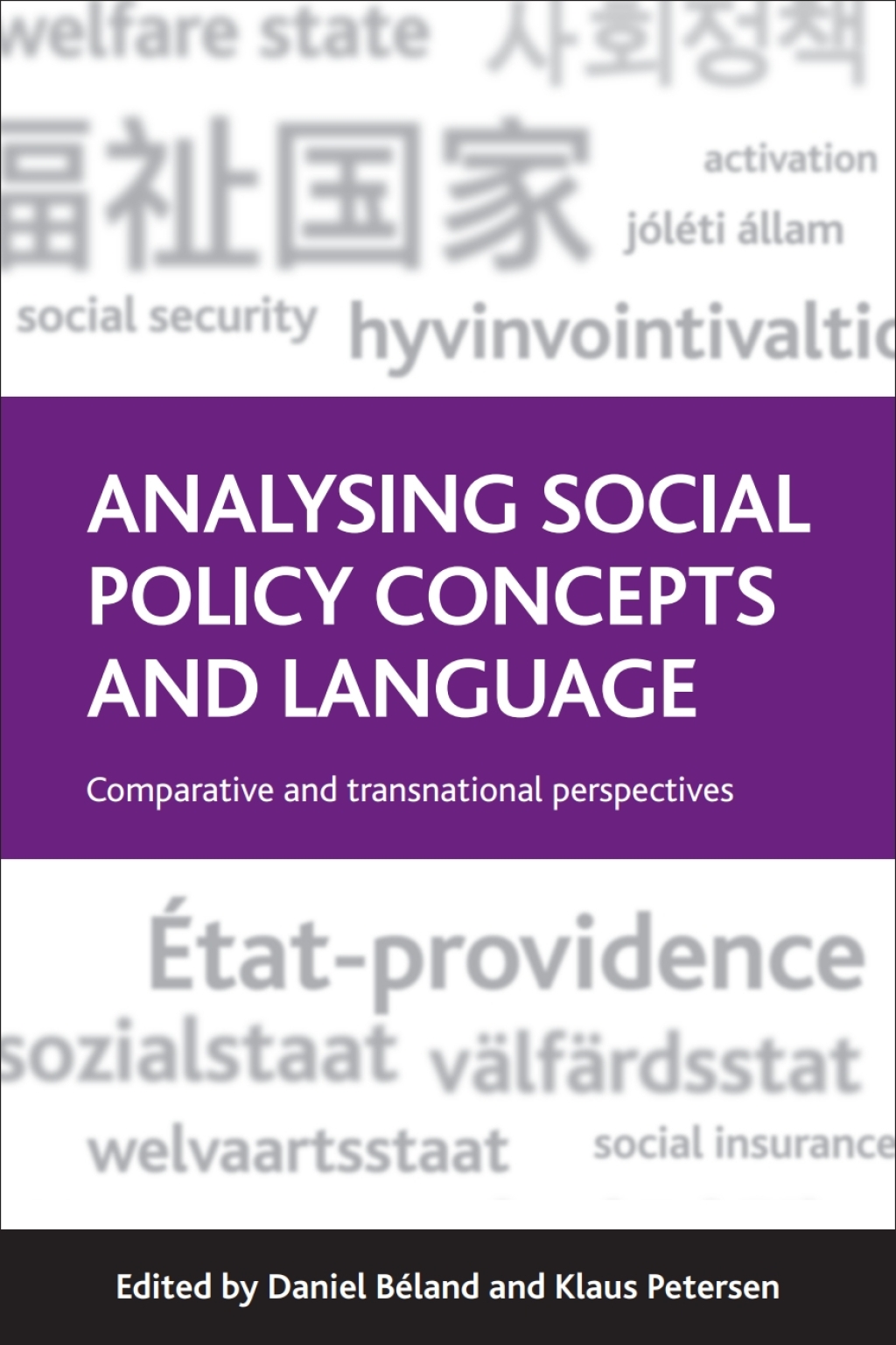 Analysing Social Policy Concepts and Language Comparative and Transnational Perspectives 1st Edition â€“ PDF/EPUB Version Downloadable