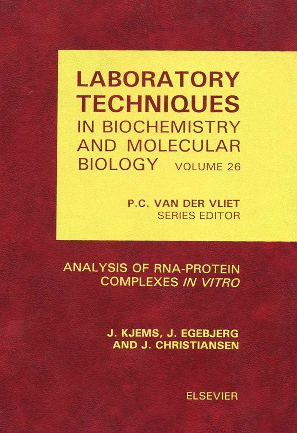 Analysis of RNA-Protein Complexes <i>in vitro</i> â€“ PDF/EPUB Version Downloadable