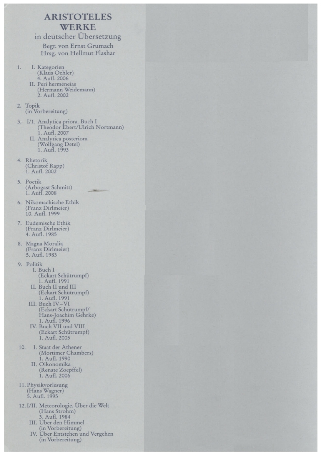 Analytica priora. Buch I 1st Edition â€“ PDF/EPUB Version Downloadable