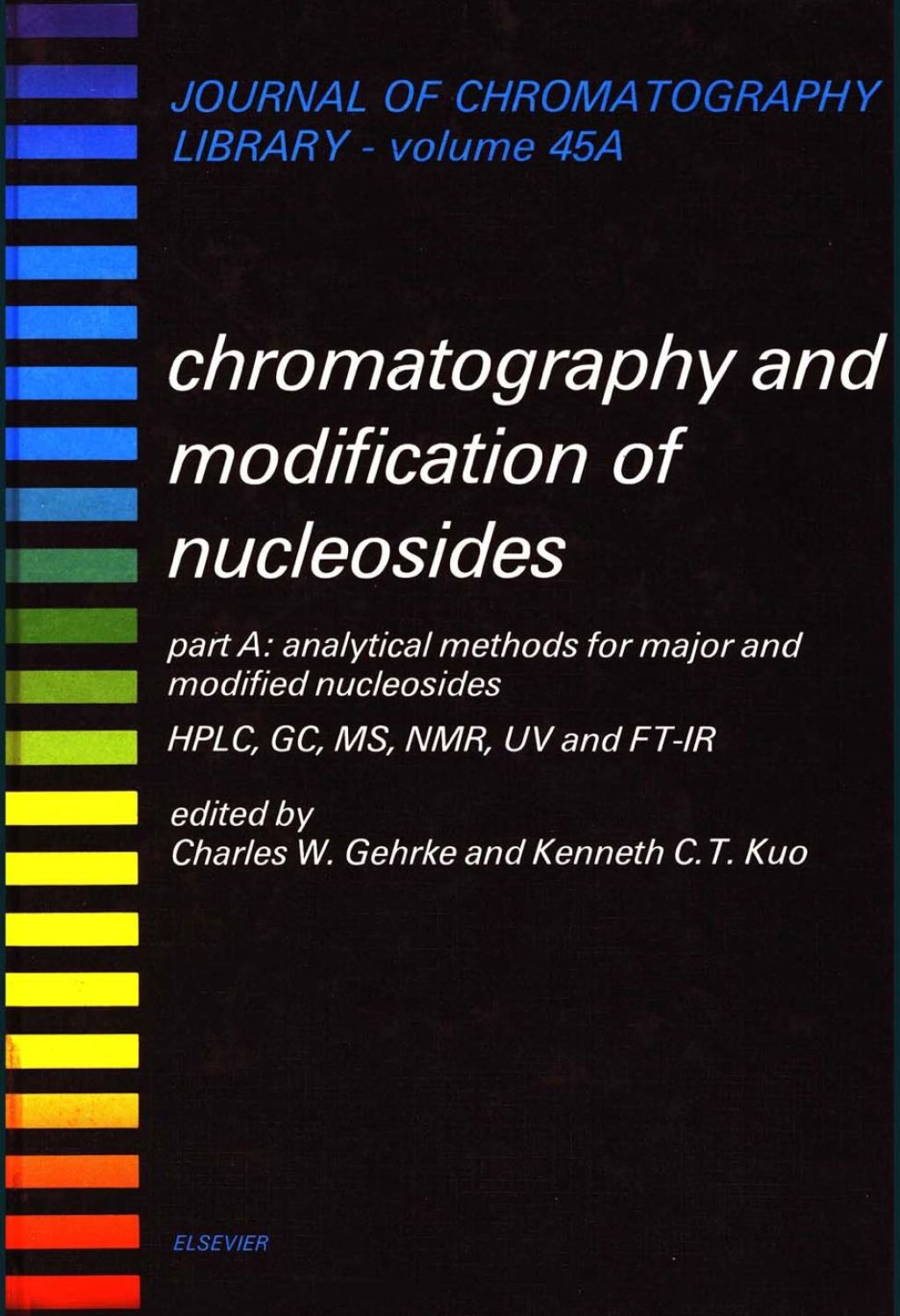 Analytical Methods for Major and Modified Nucleosides - HPLC, GC, MS, NMR, UV and FT-IR  â€“ PDF/EPUB Version Downloadable