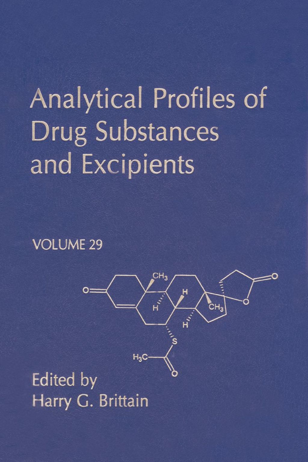 Analytical Profiles of Drug Substances and Excipients â€“ PDF/EPUB Version Downloadable