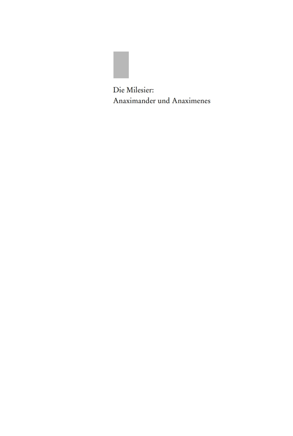 Anaximander und Anaximenes 1st Edition â€“ PDF/EPUB Version Downloadable