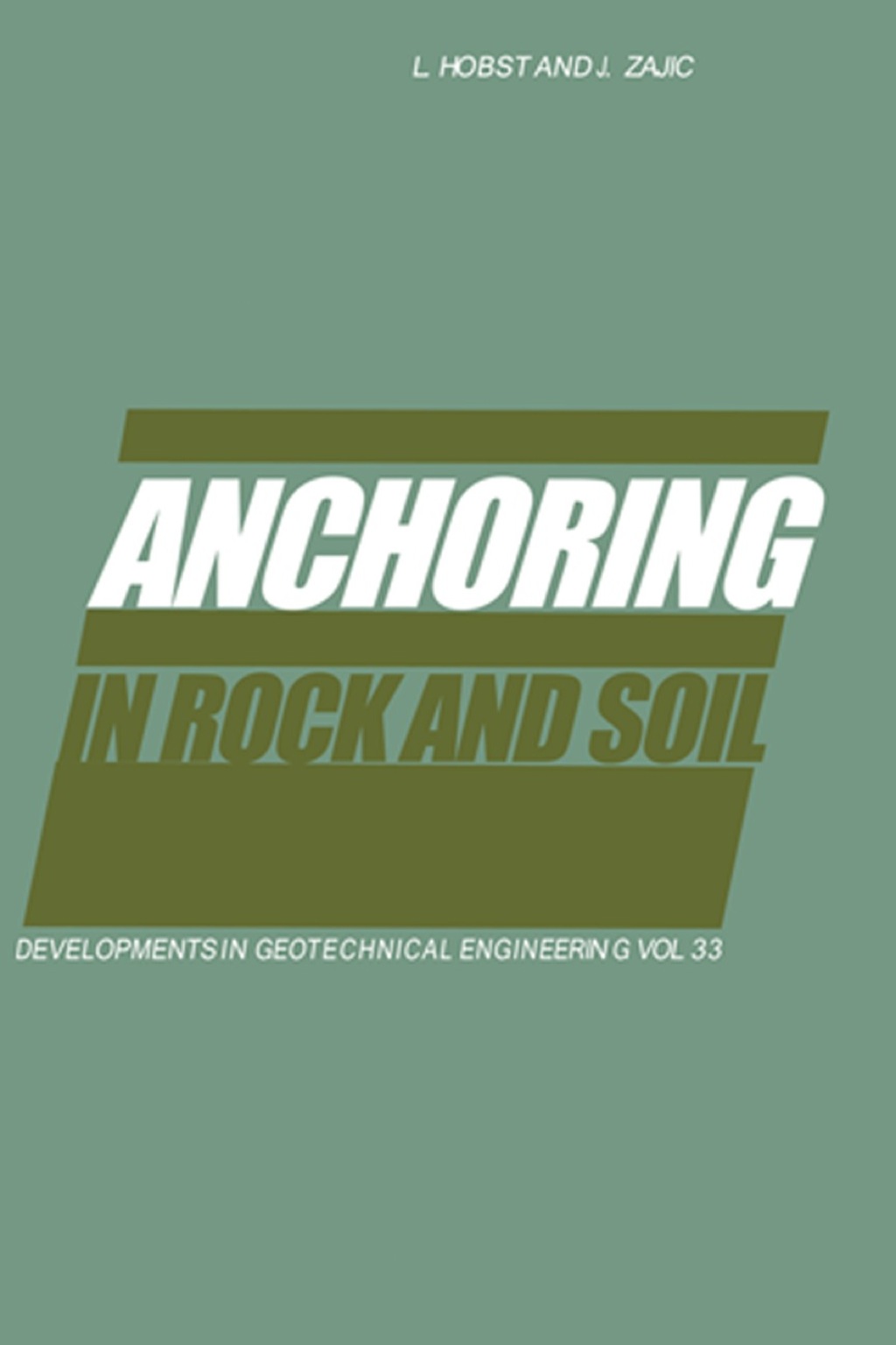 Anchoring in Rock and Soil 2nd Edition â€“ PDF/EPUB Version Downloadable