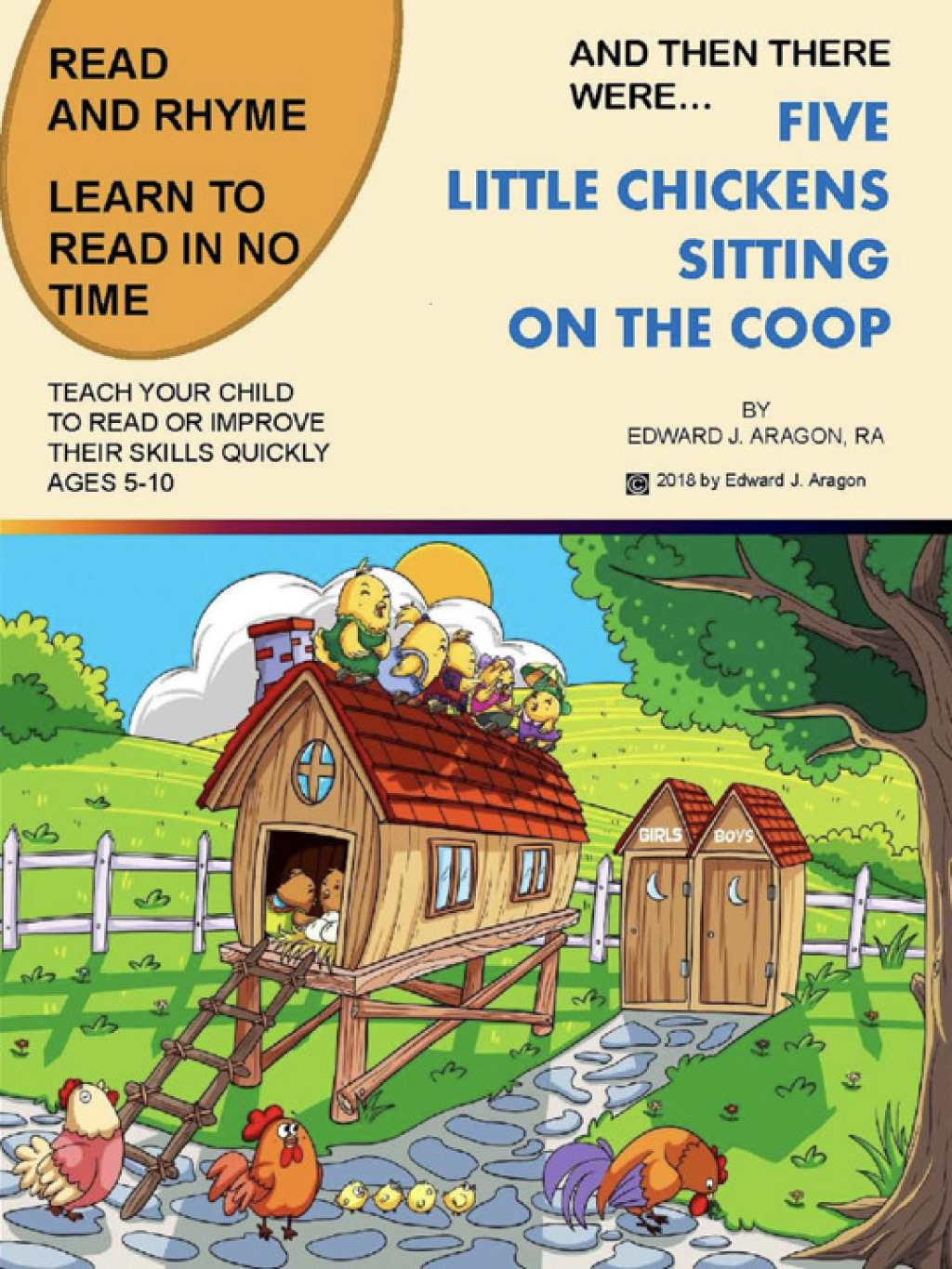 AND THEN THERE WERE FIVE LITTLE CHICKENS SITTING ON THE COOP - (PDF/EPUB Version)