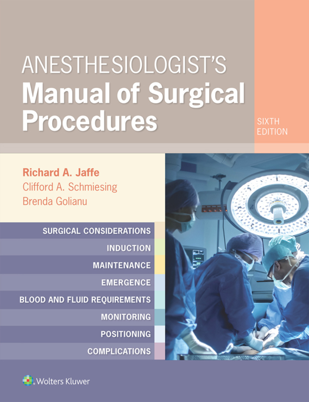 Anesthesiologist's Manual of Surgical Procedures 6th Edition â€“ PDF/EPUB Version Downloadable