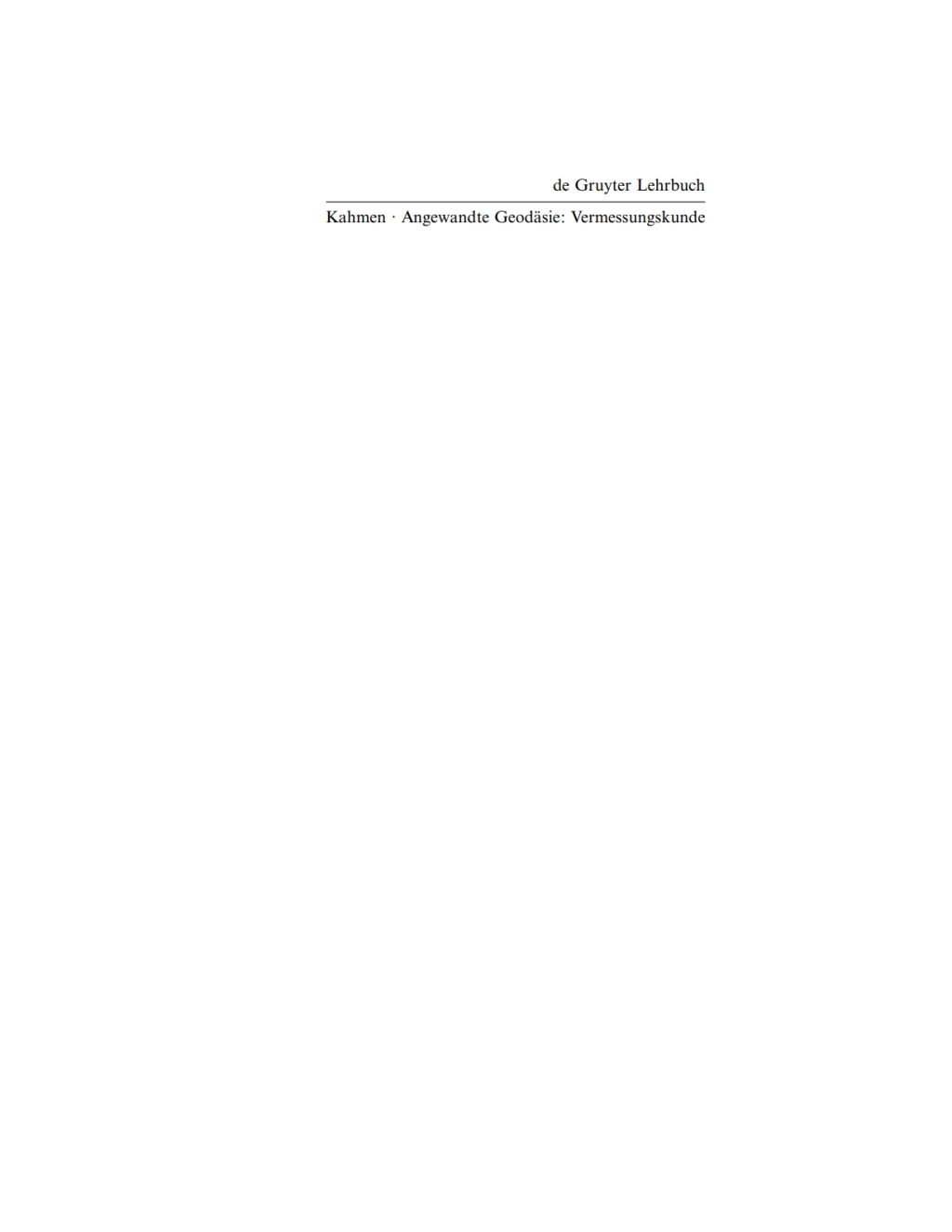 Angewandte GeodÃ¤sie: Vermessungskunde 20th Edition â€“ PDF/EPUB Version Downloadable