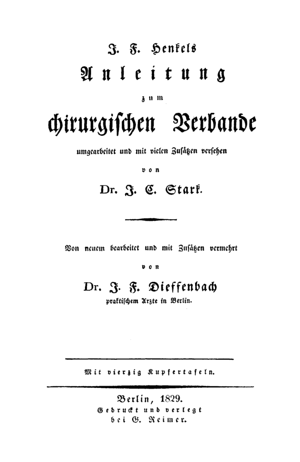 Anleitung zum chirurgischen Verbande 1st Edition â€“ PDF/EPUB Version Downloadable