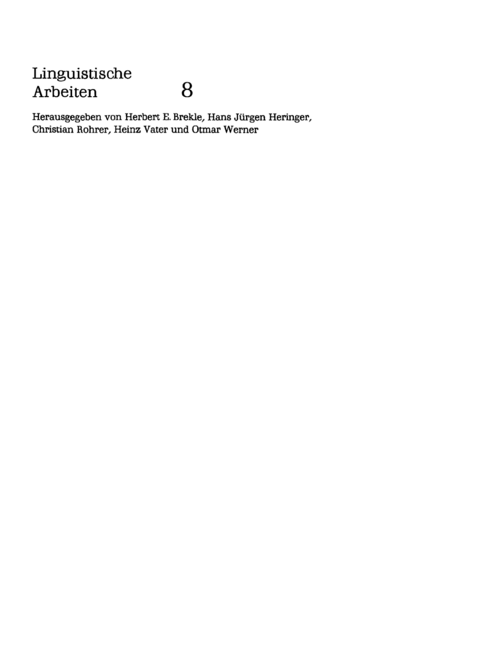 Anleitung zur grammatisch-semantischen Beschreibung lexikalischer Einheiten Versuch eines Modells 1st Edition â€“ PDF/EPUB Version Downloadable