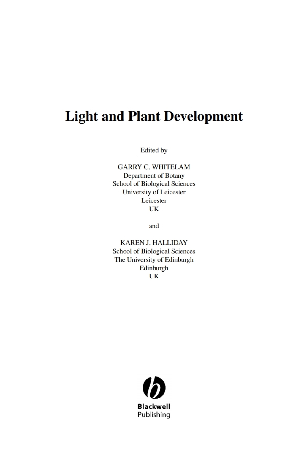 Annual Plant Reviews, Light and Plant Development 1st Edition â€“ PDF/EPUB Version Downloadable