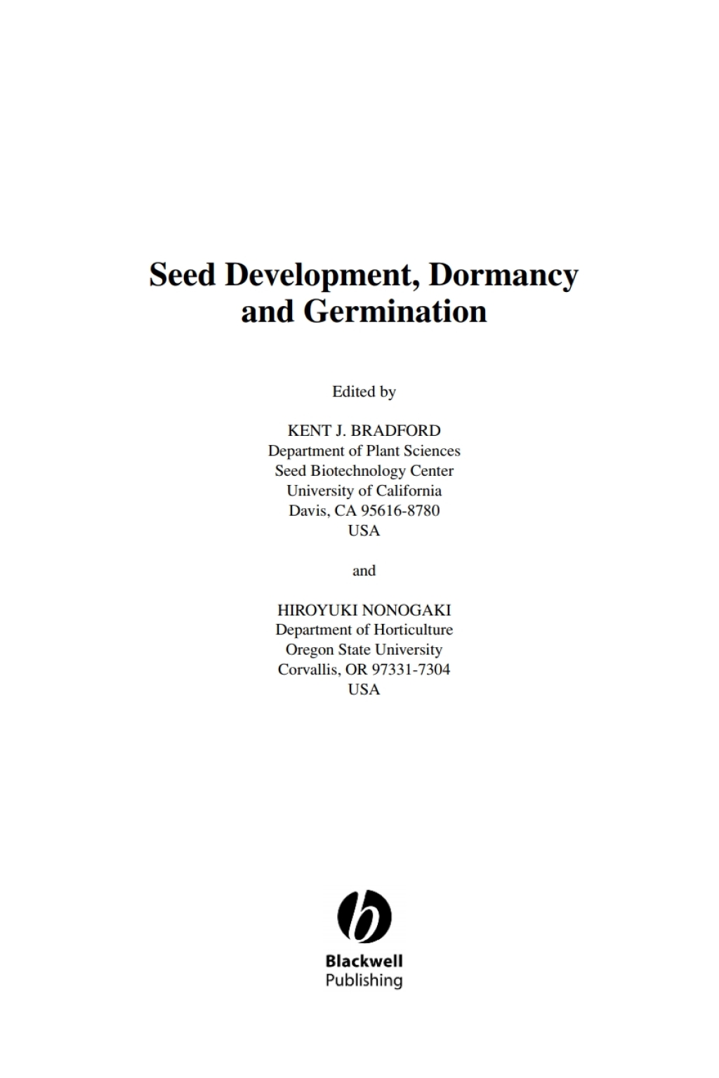 Annual Plant Reviews, Seed Development, Dormancy and Germination 1st Edition â€“ PDF/EPUB Version Downloadable
