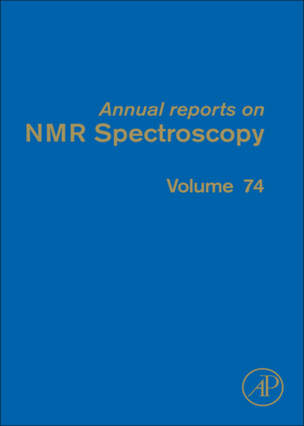 Annual Reports on NMR Spectroscopy â€“ PDF/EPUB Version Downloadable