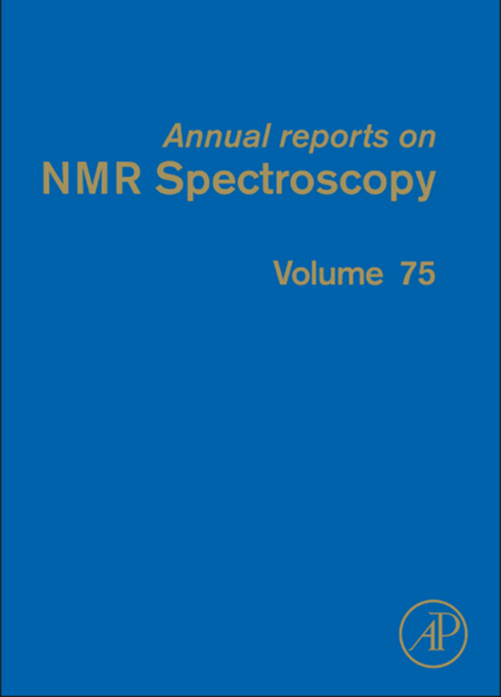 Annual Reports on NMR Spectroscopy â€“ PDF/EPUB Version Downloadable