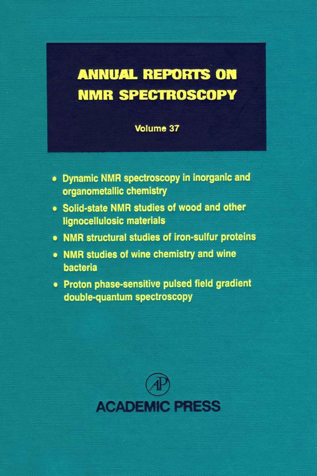 Annual Reports on NMR Spectroscopy â€“ PDF/EPUB Version Downloadable