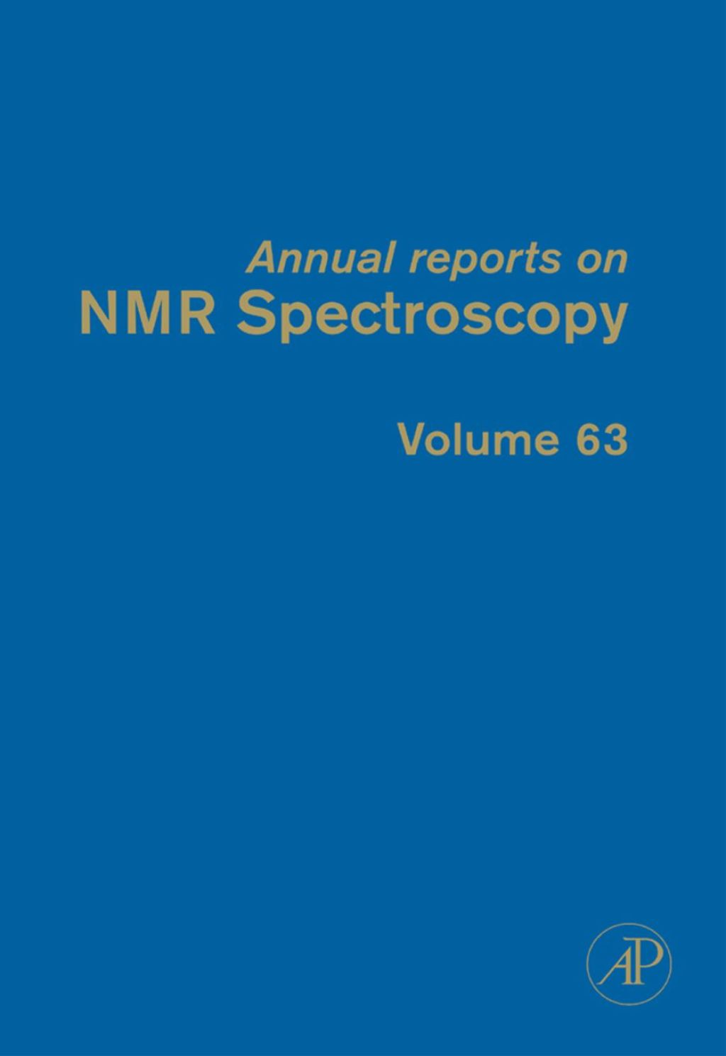 Annual Reports on NMR Spectroscopy â€“ PDF/EPUB Version Downloadable