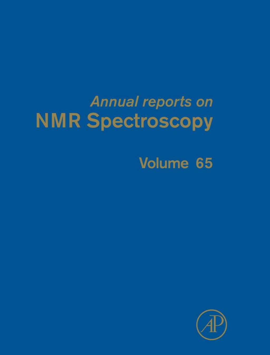 Annual Reports on NMR Spectroscopy â€“ PDF/EPUB Version Downloadable