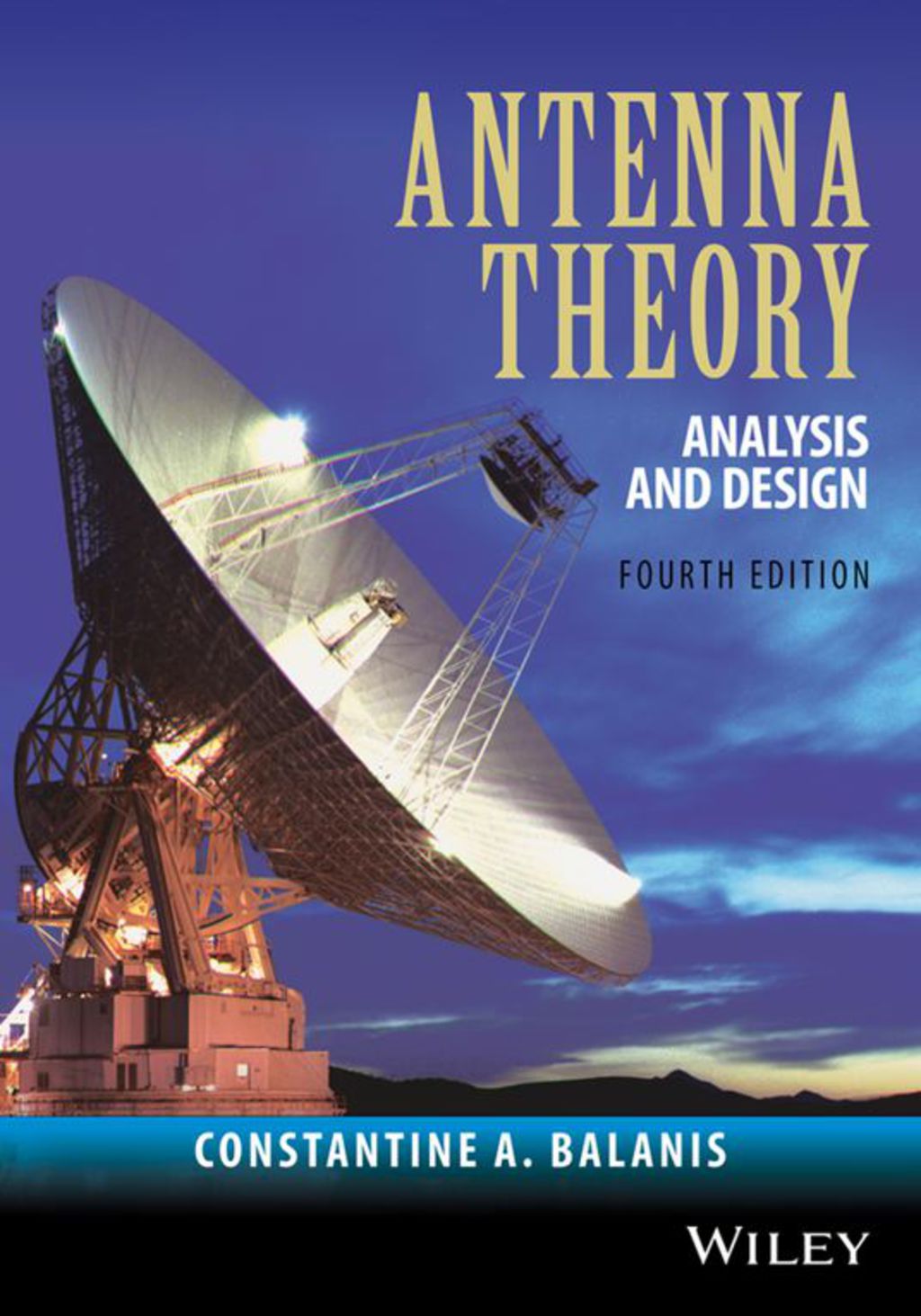 Antenna Theory: Analysis and Design 4th Edition â€“ PDF/EPUB Version Downloadable