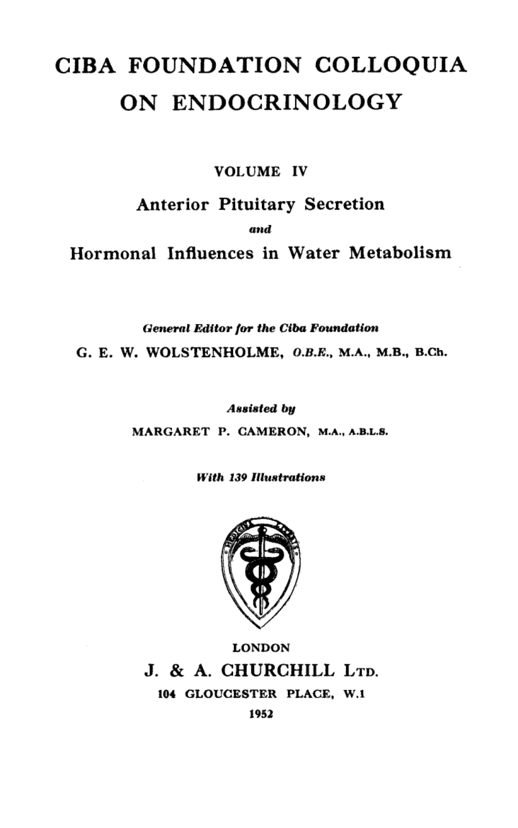 Anterior Pituitary Secretion, Volume 4 Book 1 of Colloquia on Endocrinology 1st Edition â€“ PDF/EPUB Version Downloadable