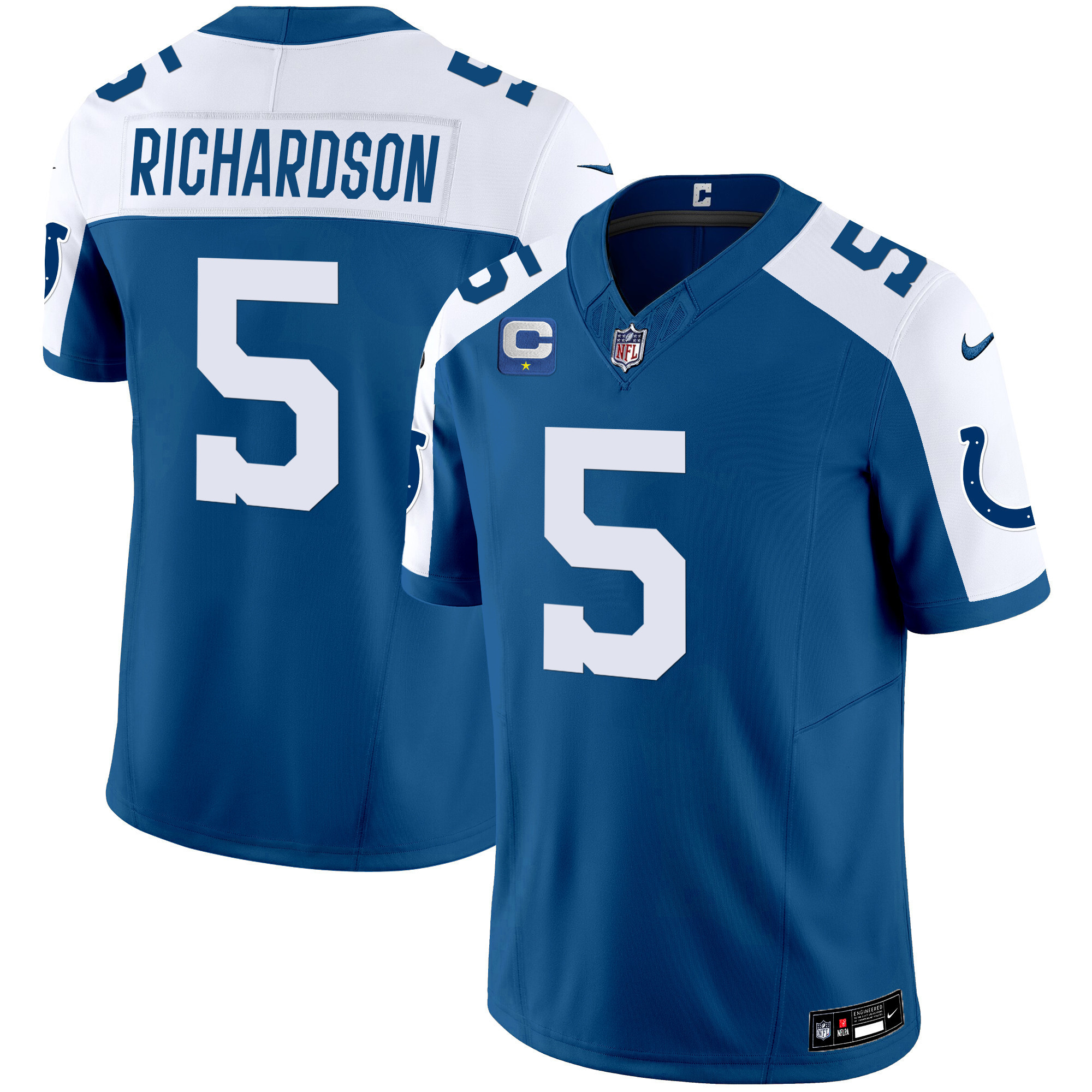 Anthony Richardson Men's Indianapolis Colts Vapor Limited Royal Alternate Jersey - All Stitched