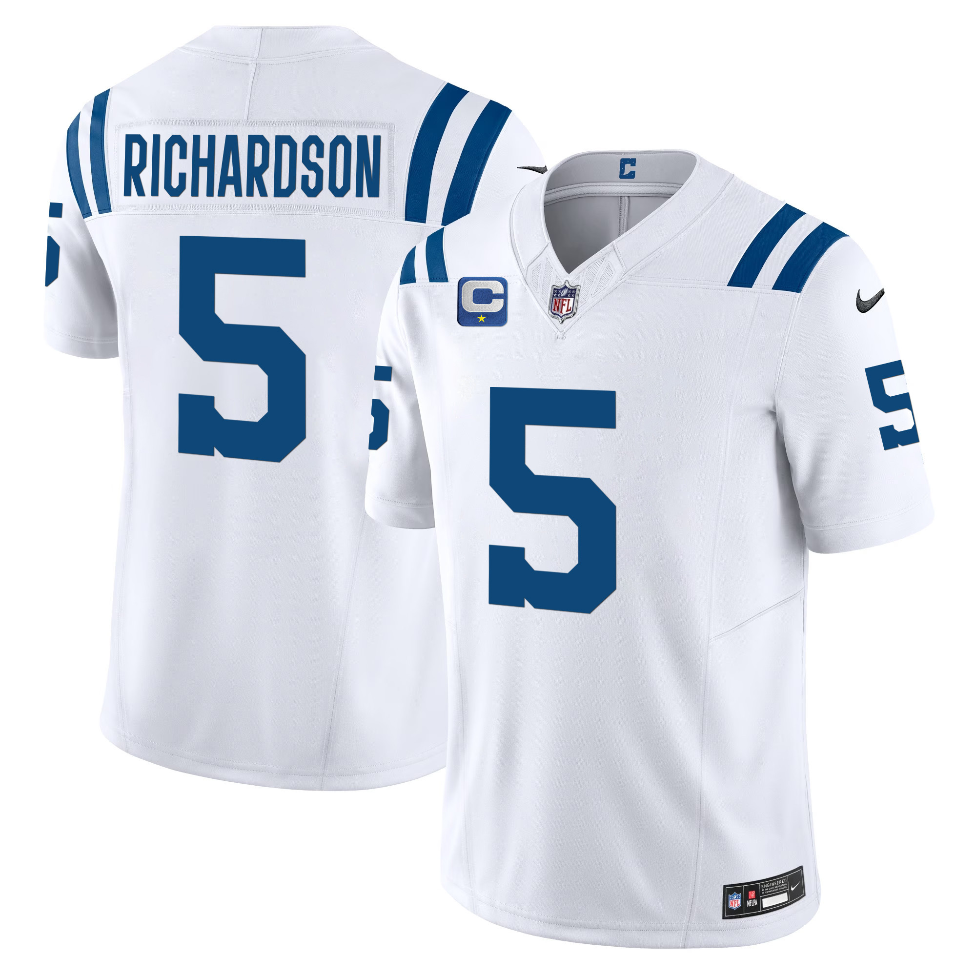 Anthony Richardson Men's Indianapolis Colts Vapor Limited White Jersey - All Stitched