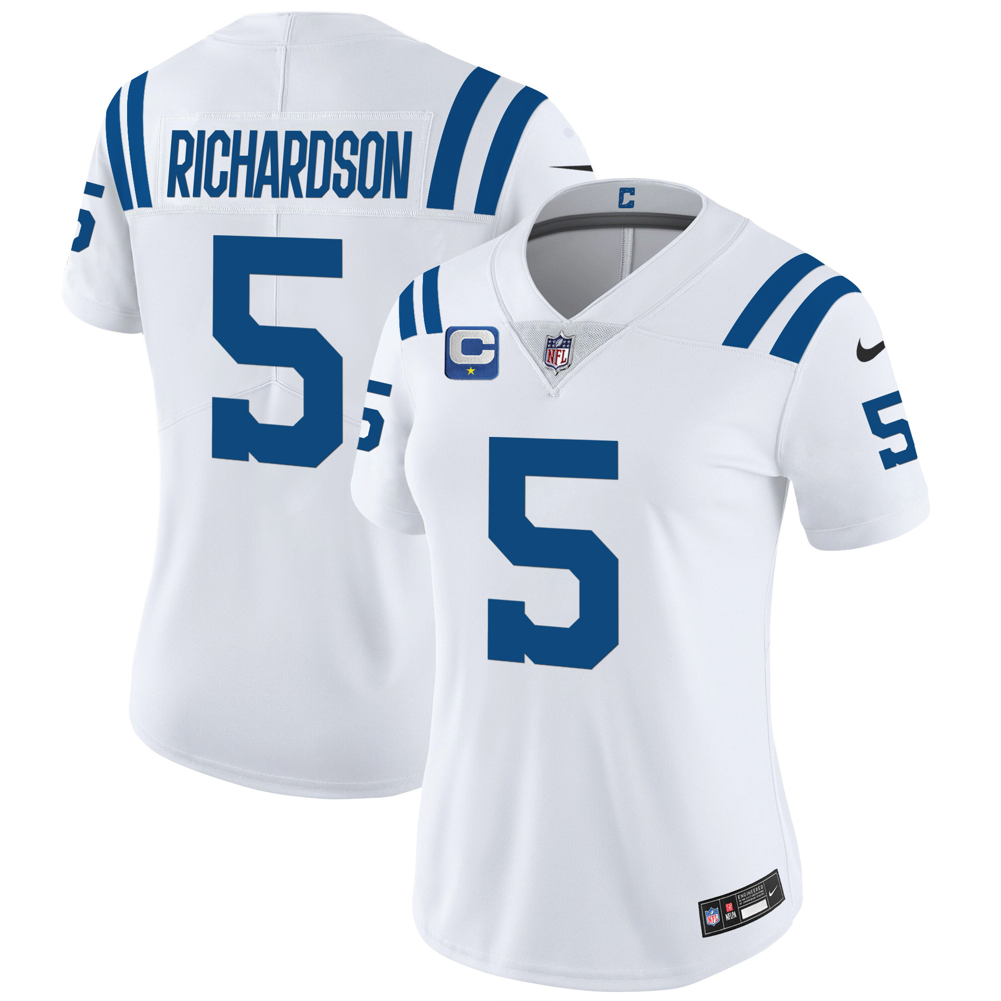 Anthony Richardson Women's Indianapolis Colts Vapor Limited White Jersey - All Stitched
