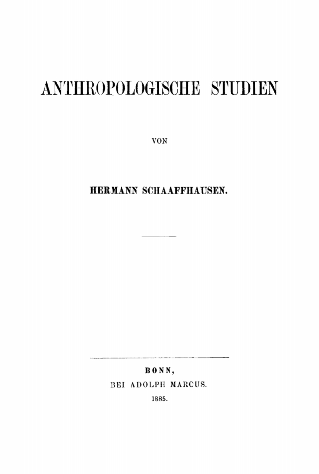 Anthropologische Studien 1st Edition â€“ PDF/EPUB Version Downloadable