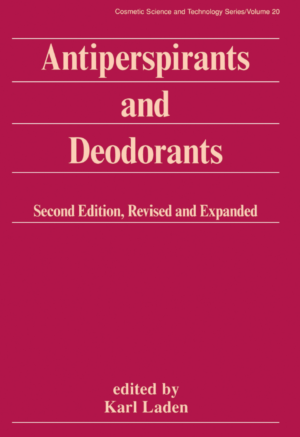 Antiperspirants and Deodorants 2nd Edition â€“ PDF/EPUB Version Downloadable