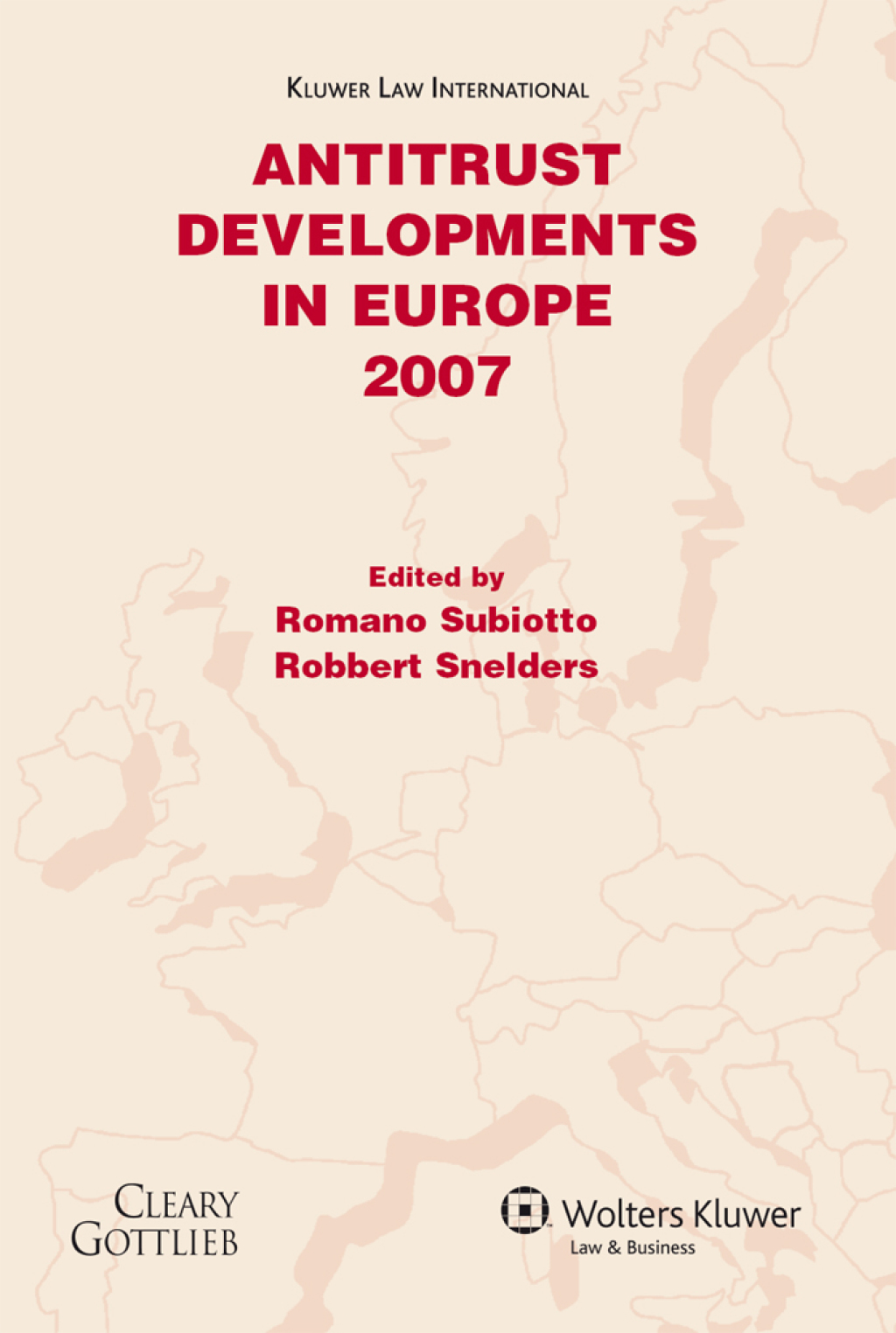Antitrust Developments In Europe 2007 1st Edition â€“ PDF/EPUB Version Downloadable