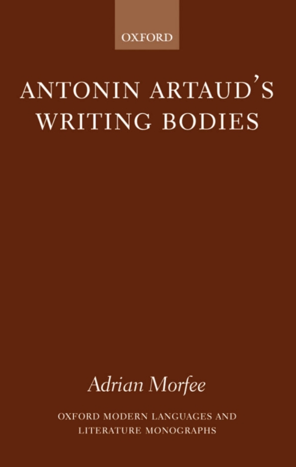 Antonin Artaud's Writing Bodies â€“ PDF/EPUB Version Downloadable