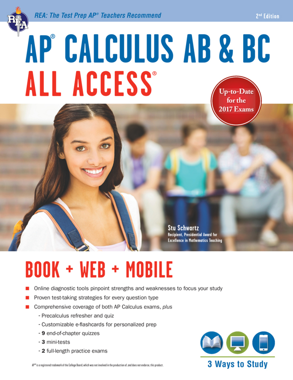 APÂ® Calculus AB & BC All Access Book + Online 2nd Edition - (PDF/EPUB Version)