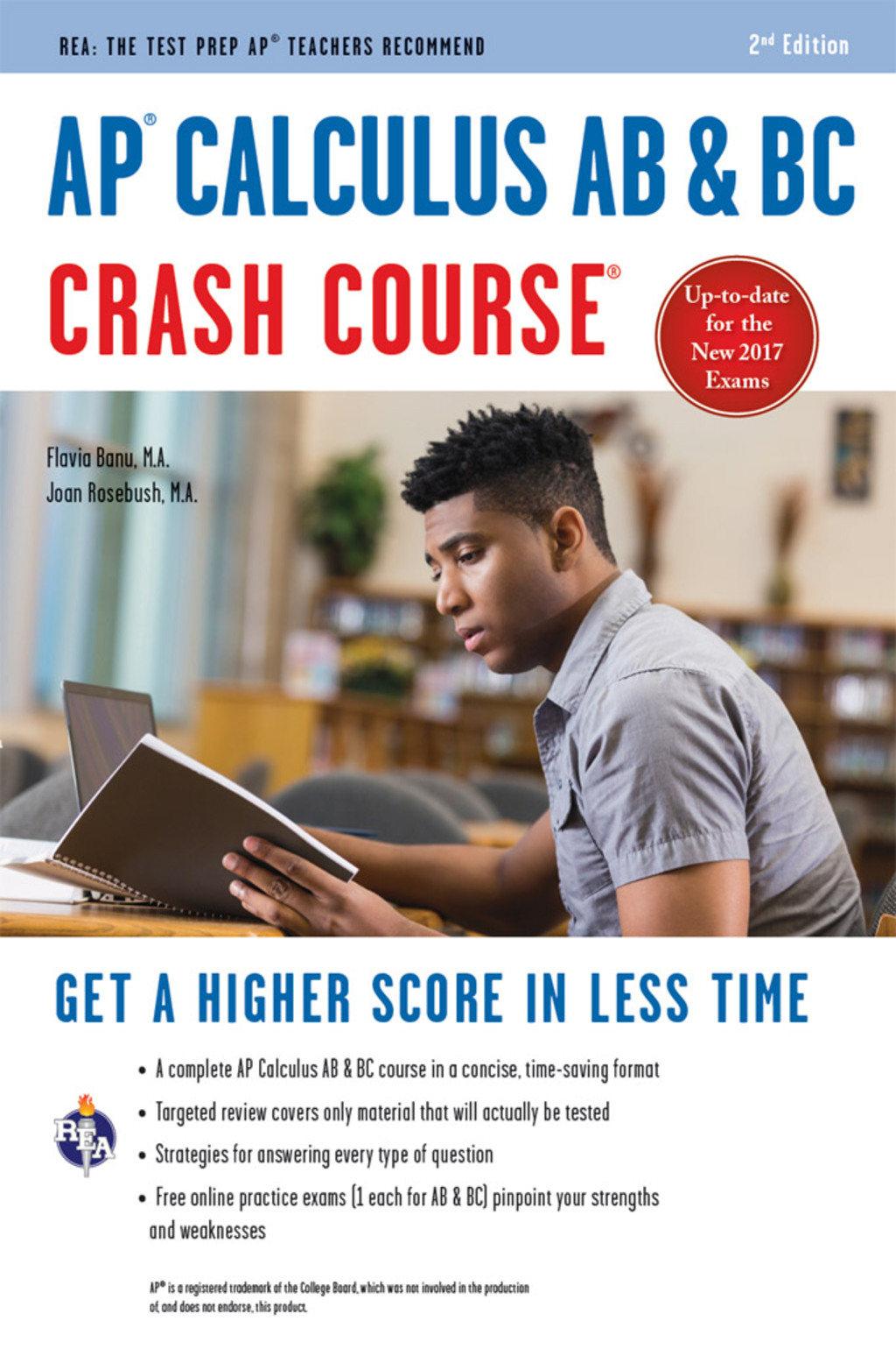 APÂ® Calculus AB & BC Crash Course, 2nd Ed., Book + Online Get a Higher Score in Less Time 2nd Edition - (PDF/EPUB Version)
