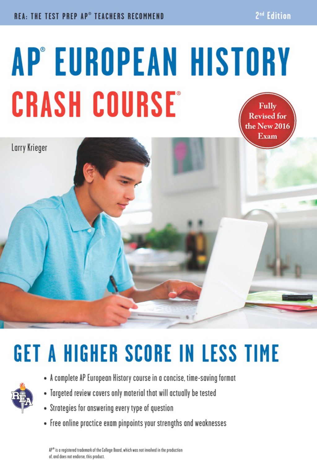 APÂ® European History Crash Course, 2nd Ed., Book + Online Get a Higher Score in Less Time 2nd Edition - (PDF/EPUB Version)