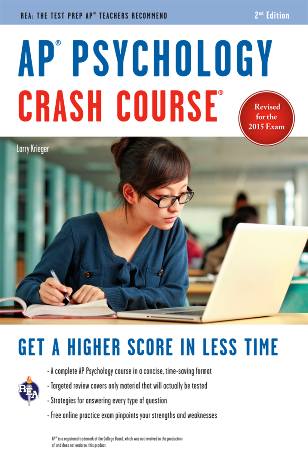 APÂ® Psychology Crash Course, 2nd Ed., Book Online Get a Higher Score in Less Time 2nd Edition - (PDF/EPUB Version)