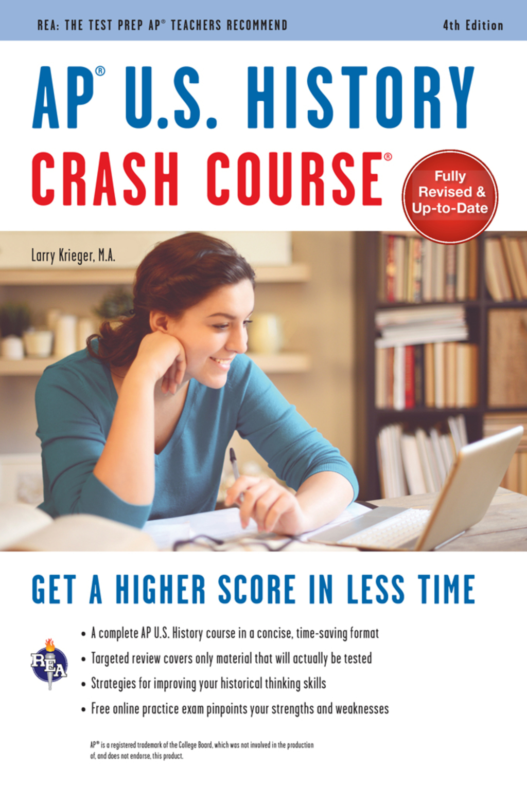 APÂ® U.S. History Crash Course, 4th Ed., Book + Online Get a Higher Score in Less Time 4th Edition - (PDF/EPUB Version)