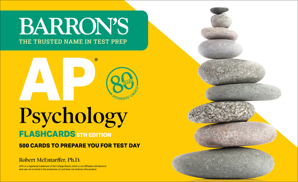 AP Psychology Flashcards: Up-to-Date Review 5th Edition - (PDF/EPUB Version)