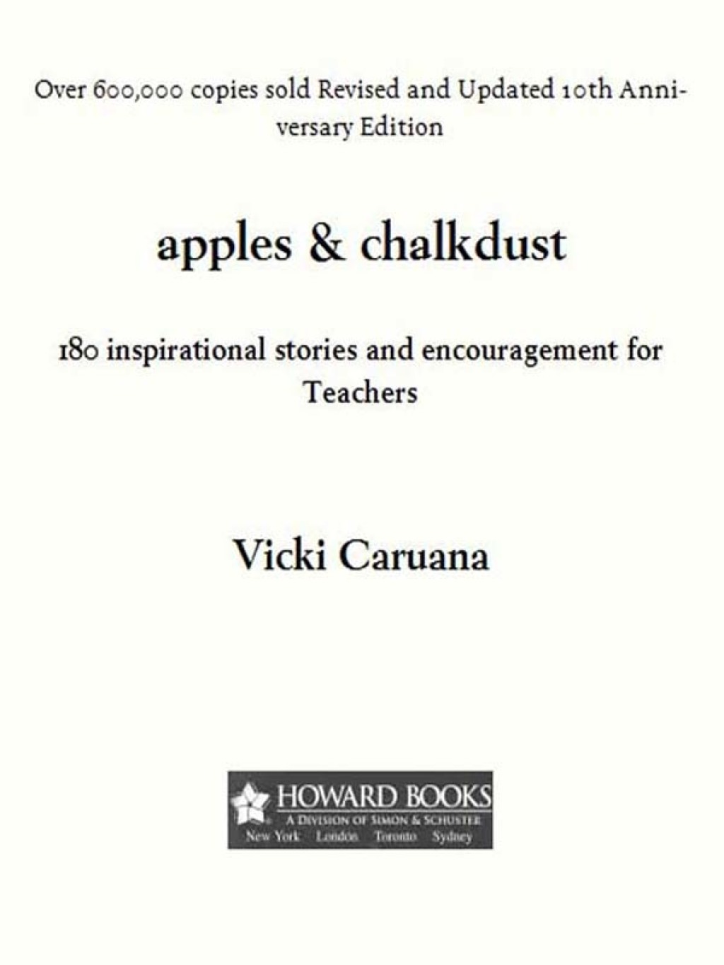 Apples & Chalkdust Inspirational Stories and Encouragement for Teachers - (PDF/EPUB Version)