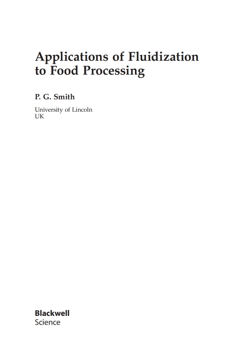 Applications of Fluidization to Food Processing 1st Edition â€“ PDF/EPUB Version Downloadable