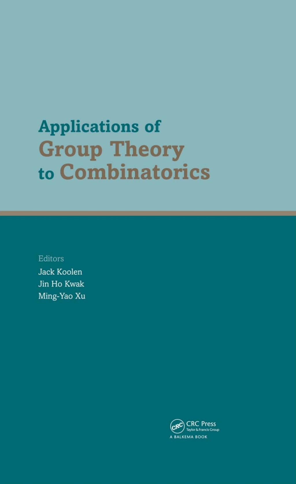 Applications of Group Theory to Combinatorics 1st Edition â€“ PDF/EPUB Version Downloadable