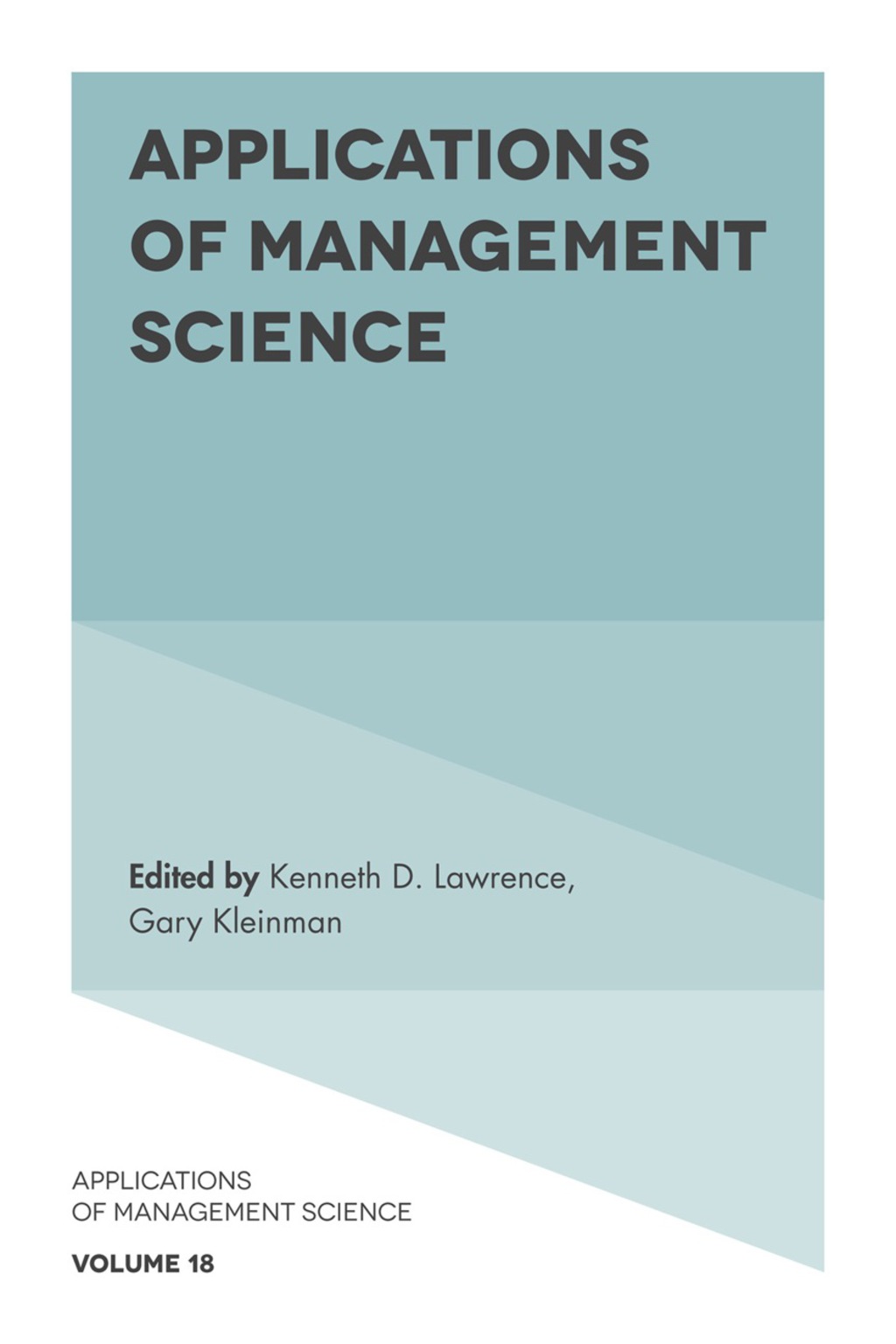 Applications of Management Science â€“ PDF/EPUB Version Downloadable