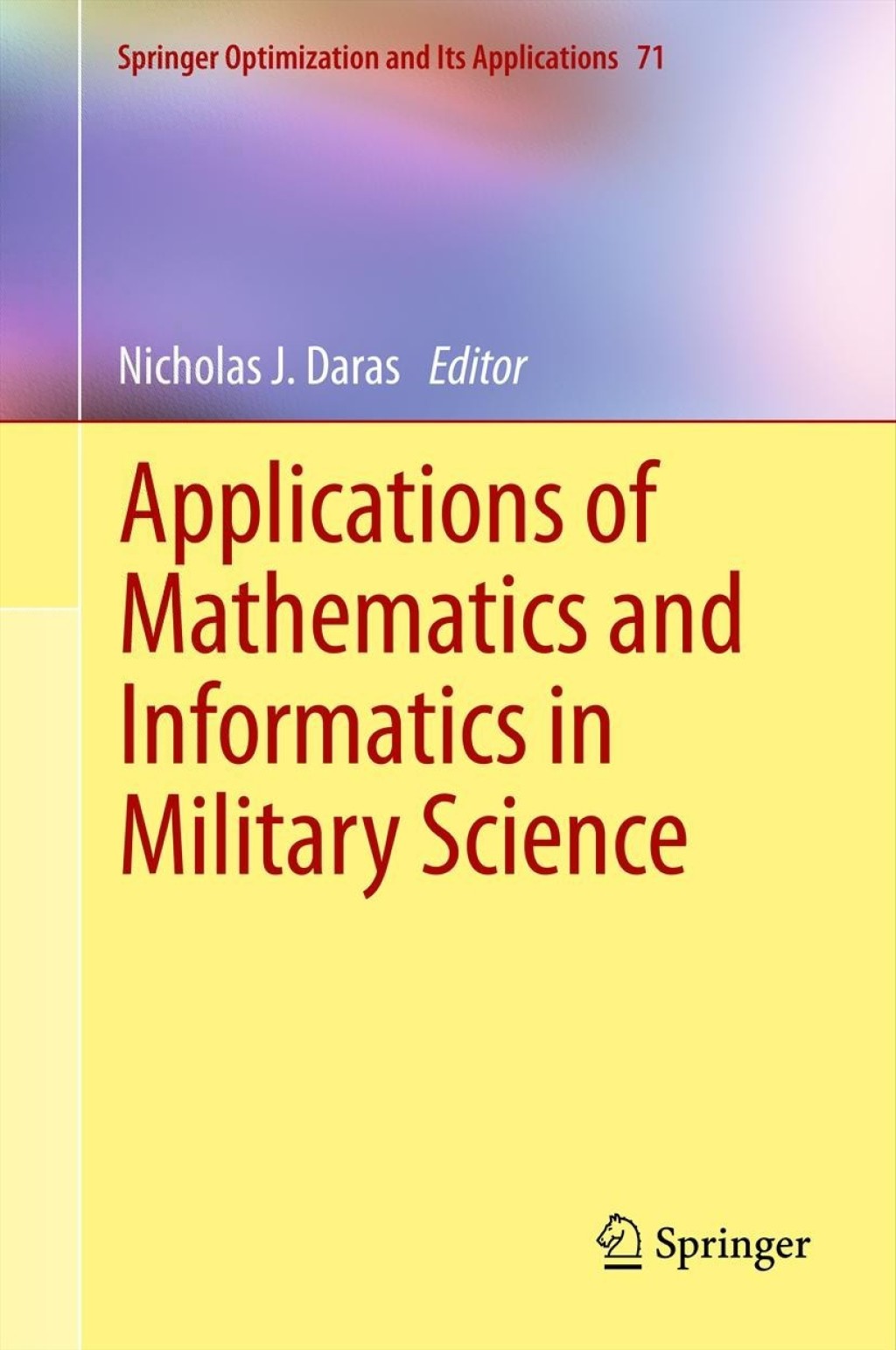 Iu Informatics Math Requirements Applications of Mathematics and Informatics in Military Science 1st ...